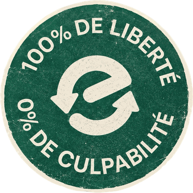 100 % de liberté, 0 % de culpabilité